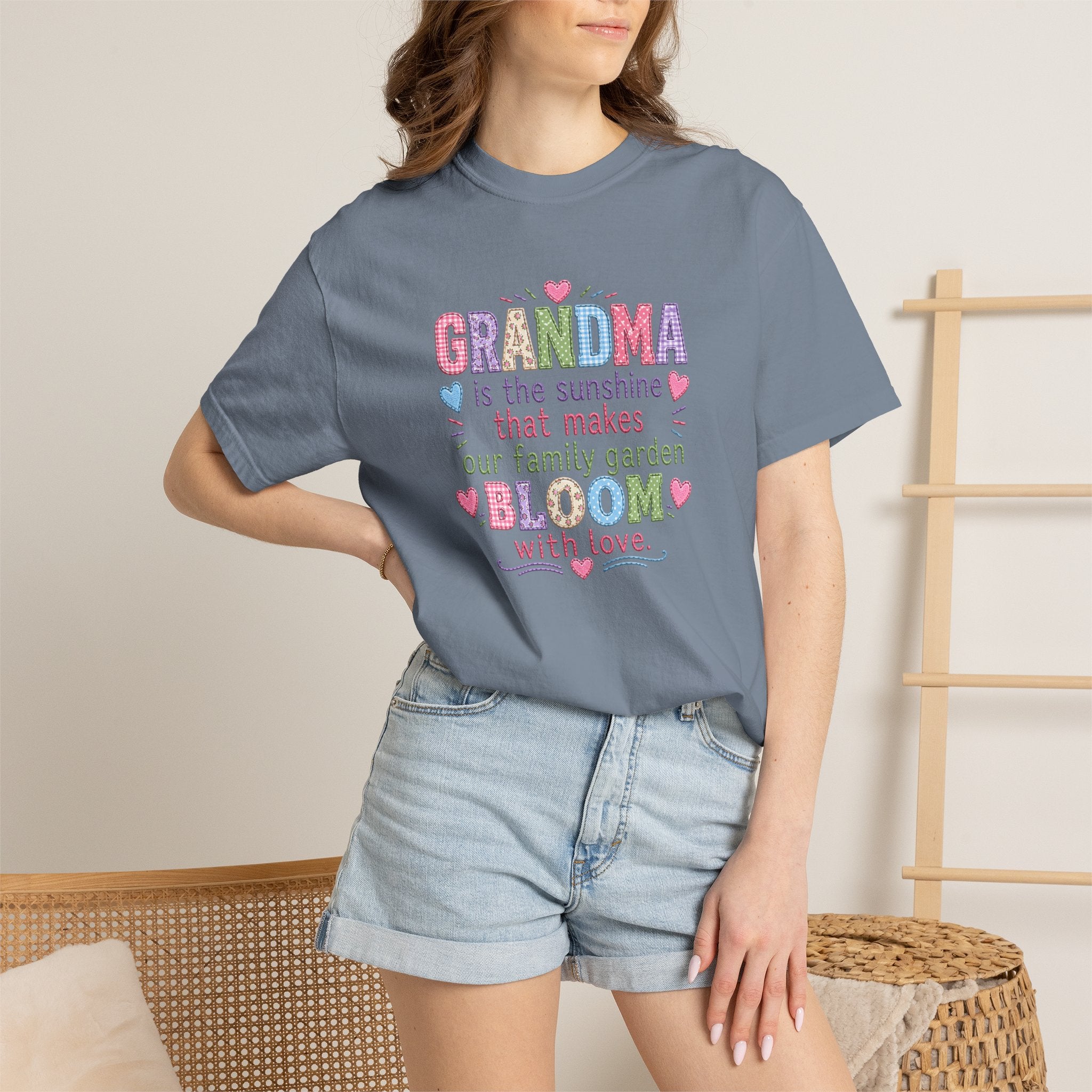 Grandma Is the Sunshine That Makes Our Family Garden Bloom T-Shirt