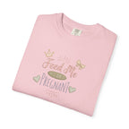 Pregnant 'Feed Me' Tee — Maternity Pregnancy Humor T-Shirt