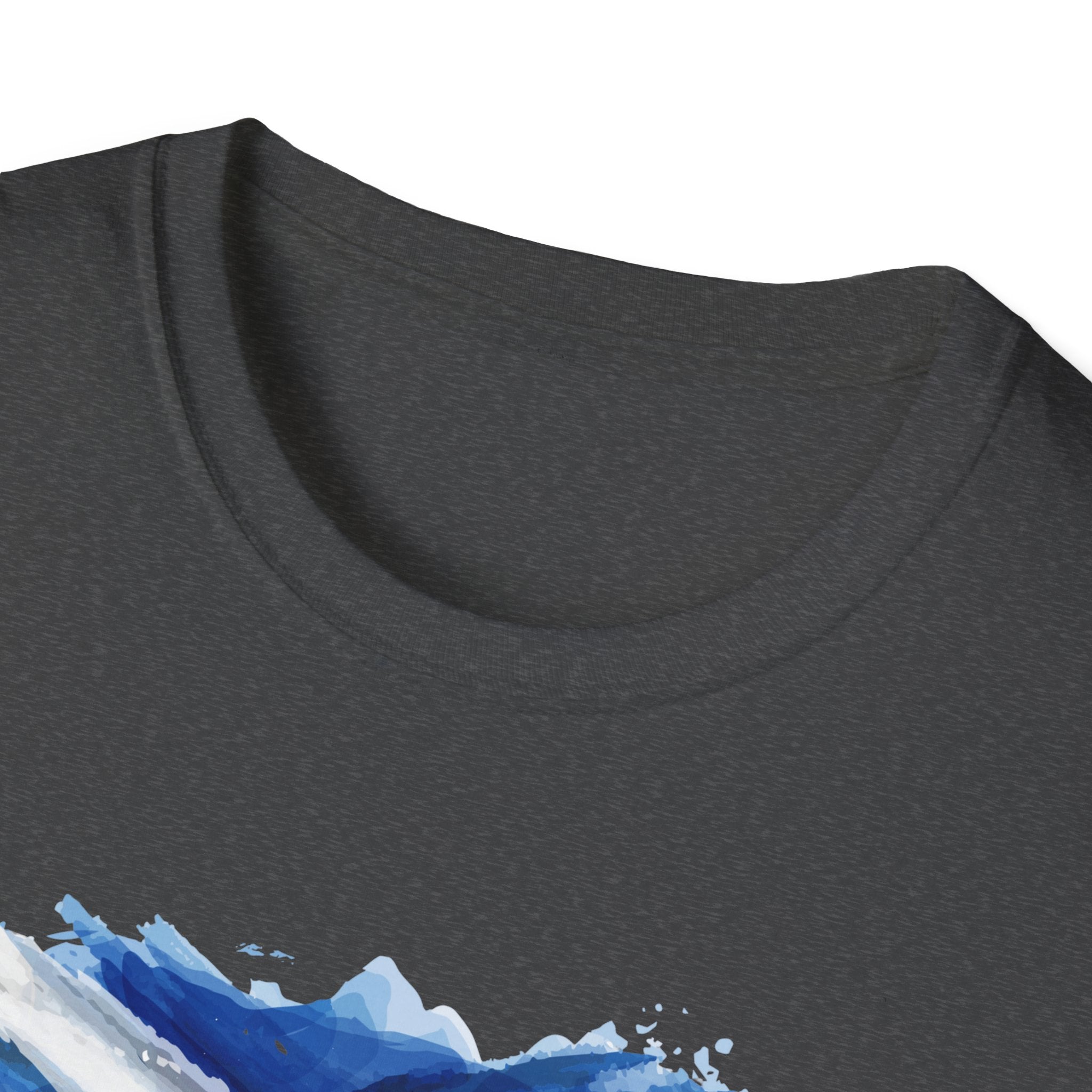 Made in Scotland T-Shirt — Watercolor Saltire Flag Tee