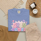 Gran Power T-Shirt — Cute Pastel 'Gran Power' Graphic Tee for Grandparents, Mother's Day Gift