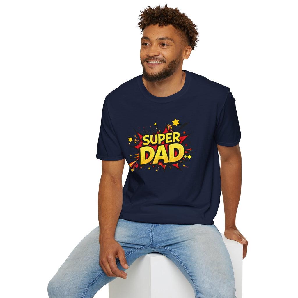 Super Dad Comic Book T-Shirt — Father’s Day Gift Tee