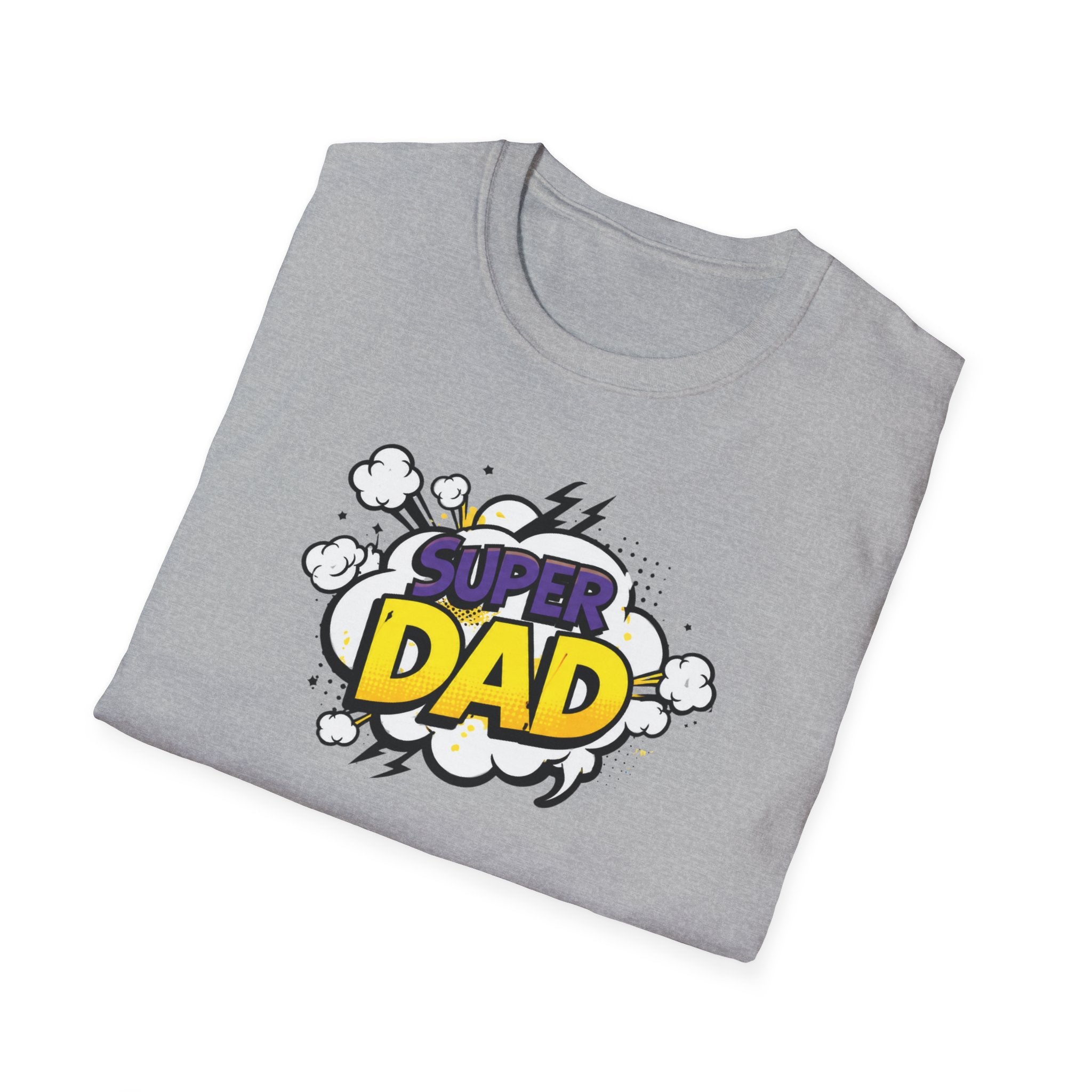 Super Dad T-Shirt — Comic Pop Art Father’s Day Gift