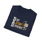 T-Shirt — "DAD: DIY Attempt Department" Funny Father’s Day Tool Shirt