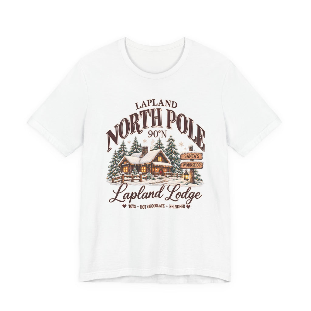 Lapland North Pole Lodge Christmas T-Shirt