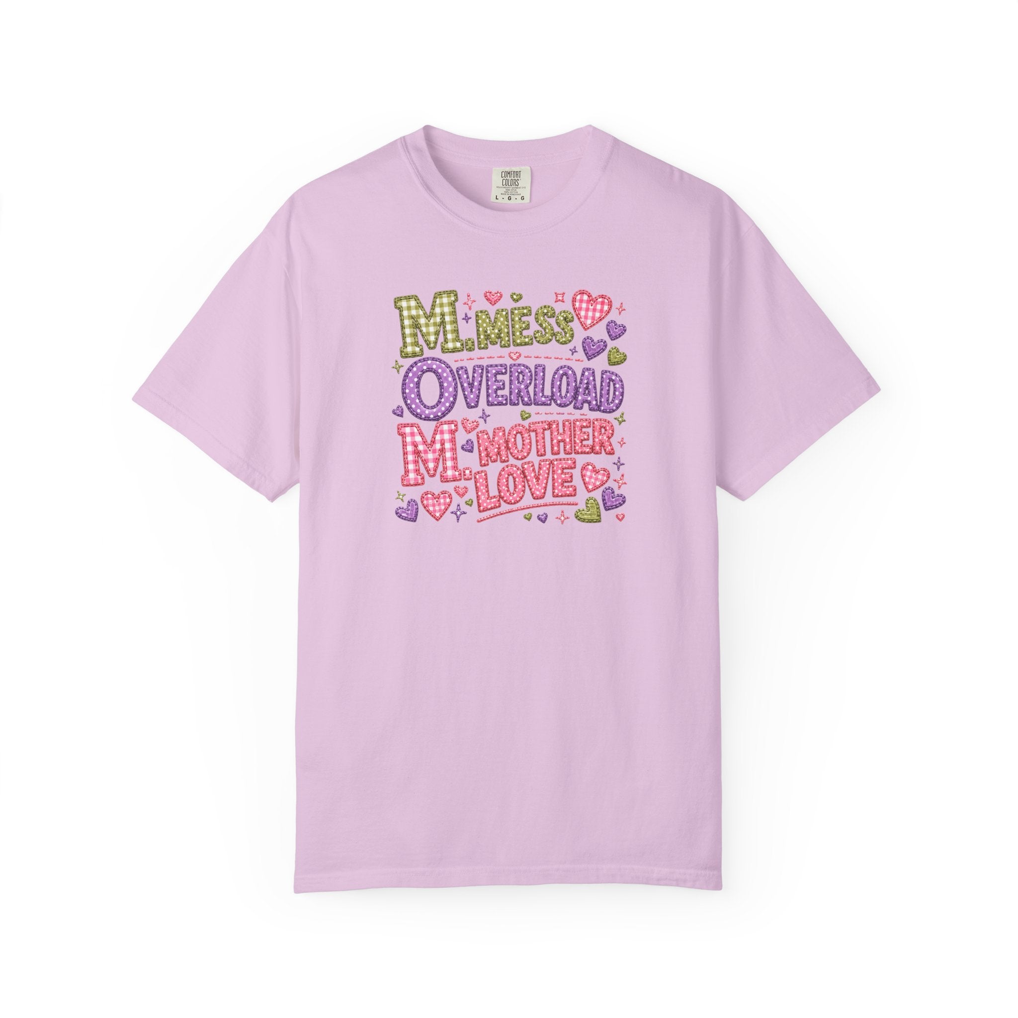 Mom Overload T-Shirt — Cute 'Mess Overload Mother Love' Mother's Day Tee