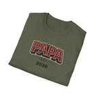 Papa Est. 2026 T-Shirt — New Dad Gift Tee