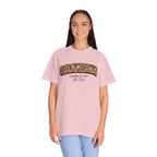 Grandma Floral Retro Tee — "Grandma: Grandkids Love Her a Little Teacup"