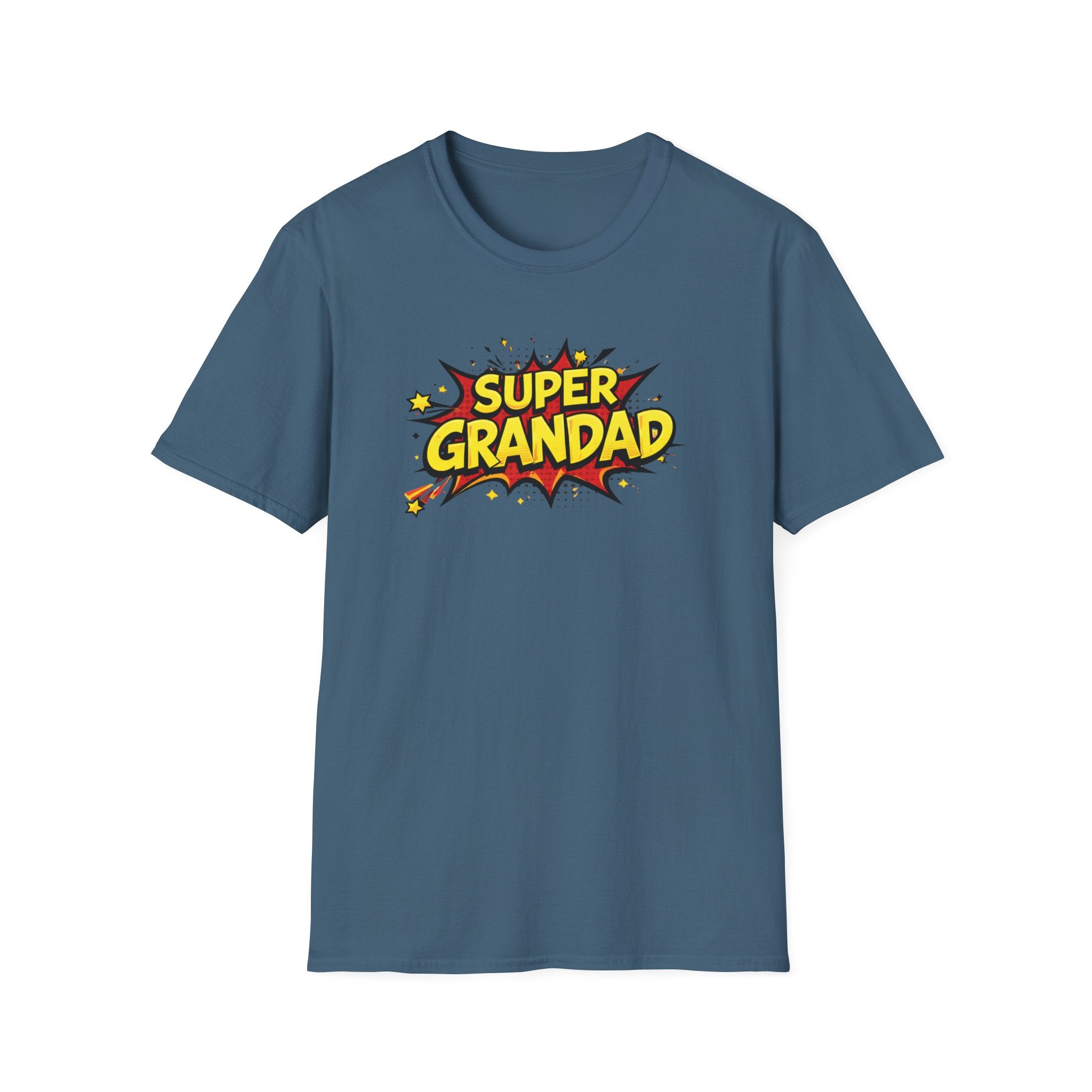 Super Grandad Comic-Style T-Shirt — Father’s Day Gift for Grandpa