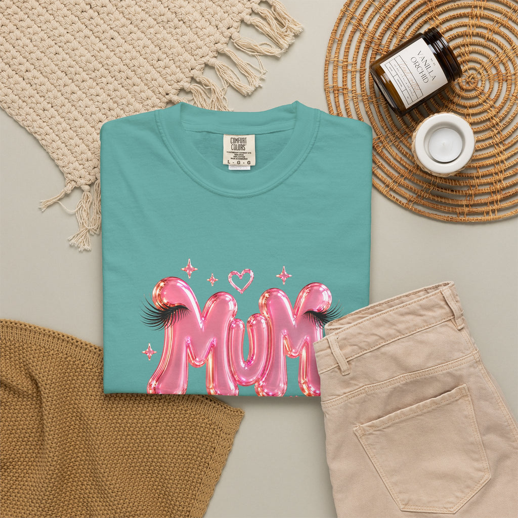 MUM Pink Balloon Eyelashes T-Shirt