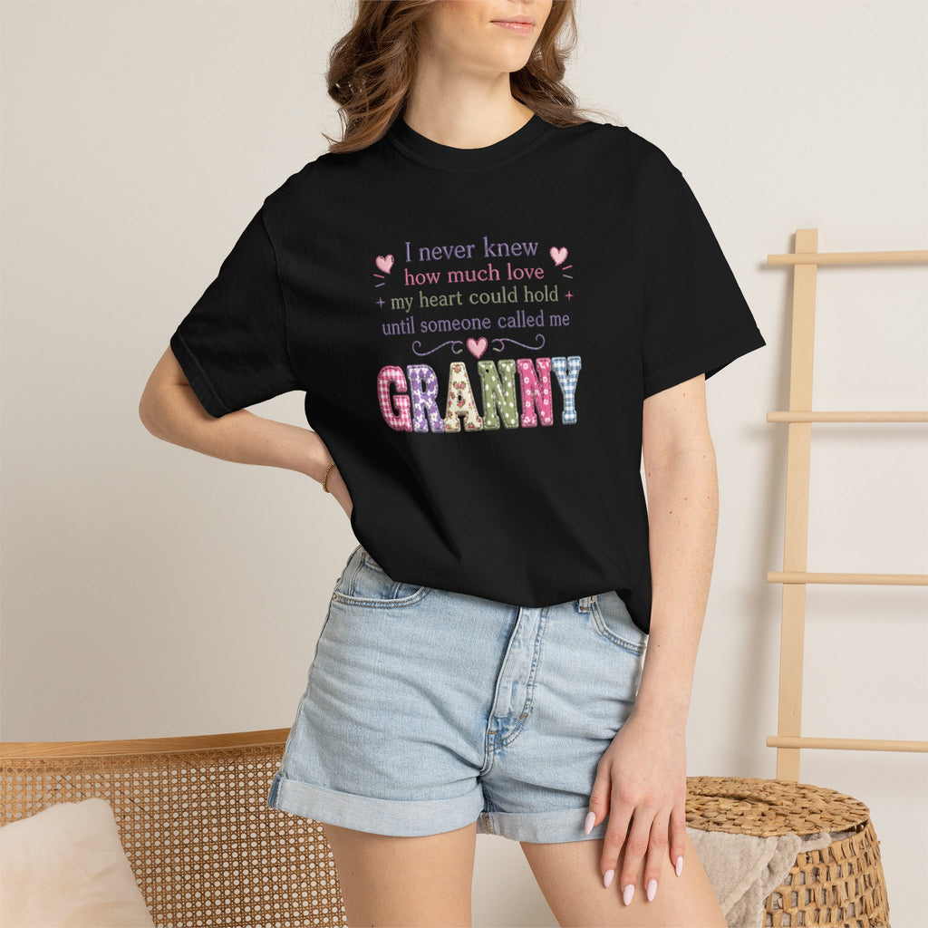 Granny Love T-Shirt — "I Never Knew How Much Love... Until Someone Called Me Granny"