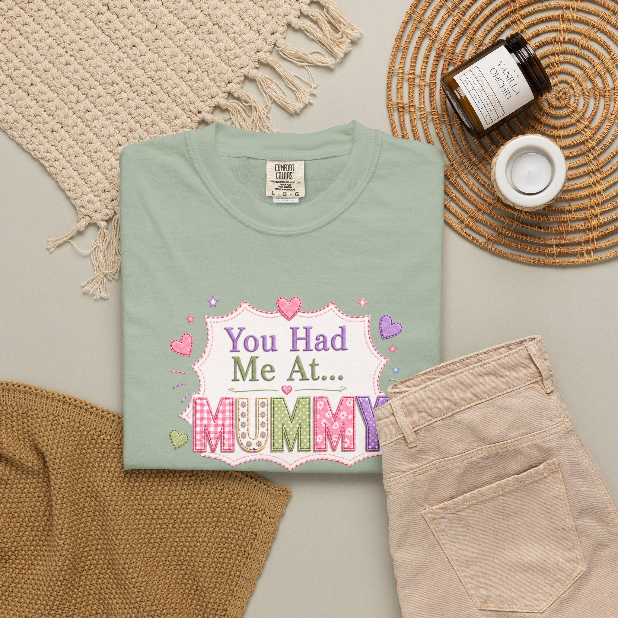 You Had Me At... Mummy T-Shirt — Cute Pink Kids/Parent Tee for New Mums, Mother's Day Gift