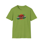Super Grandad Welsh Flag/Wales themed T-Shirt — Retro Comic Style Father's Day Gift