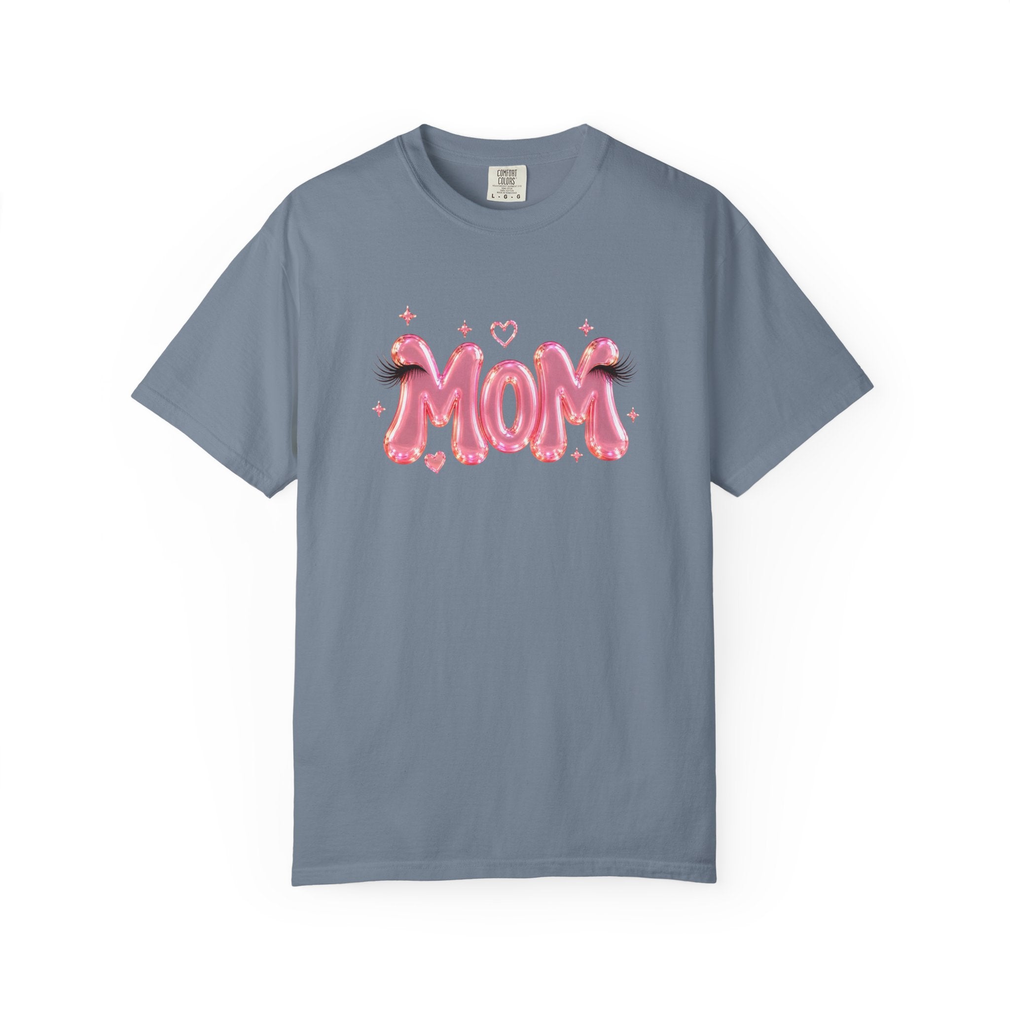 MOM Pink Balloon Eyelashes T-Shirt