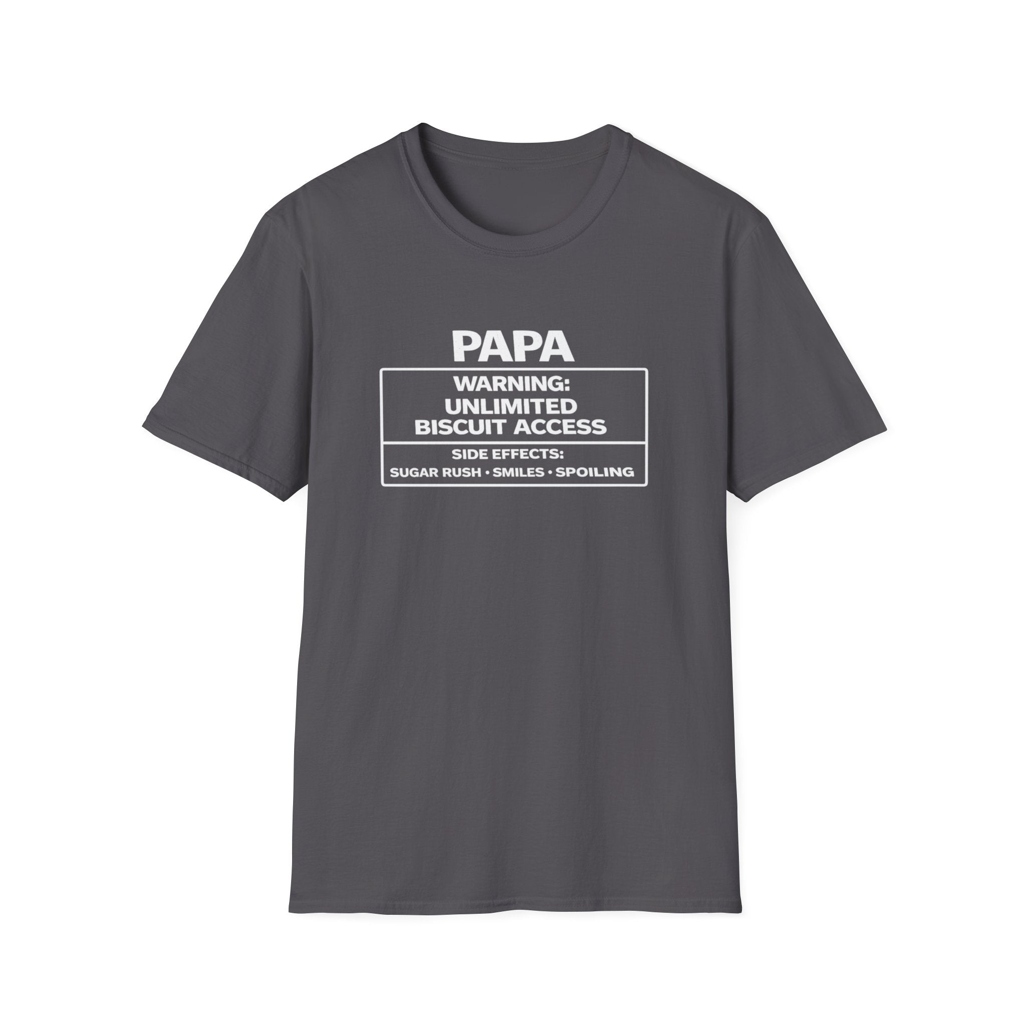 Papa Warning: Unlimited Biscuit Access T-Shirt