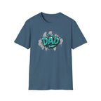 Graffiti 'DAD' Teal T-Shirt