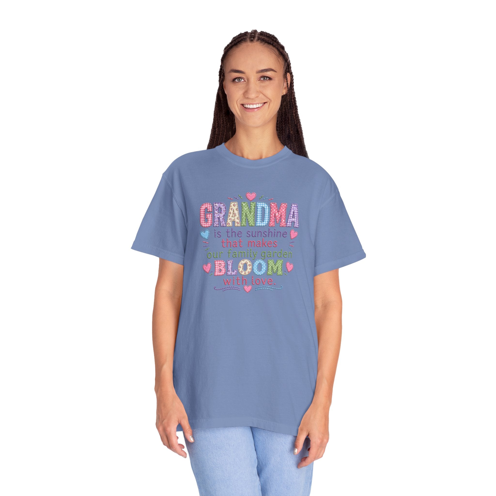 Grandma Is the Sunshine That Makes Our Family Garden Bloom T-Shirt