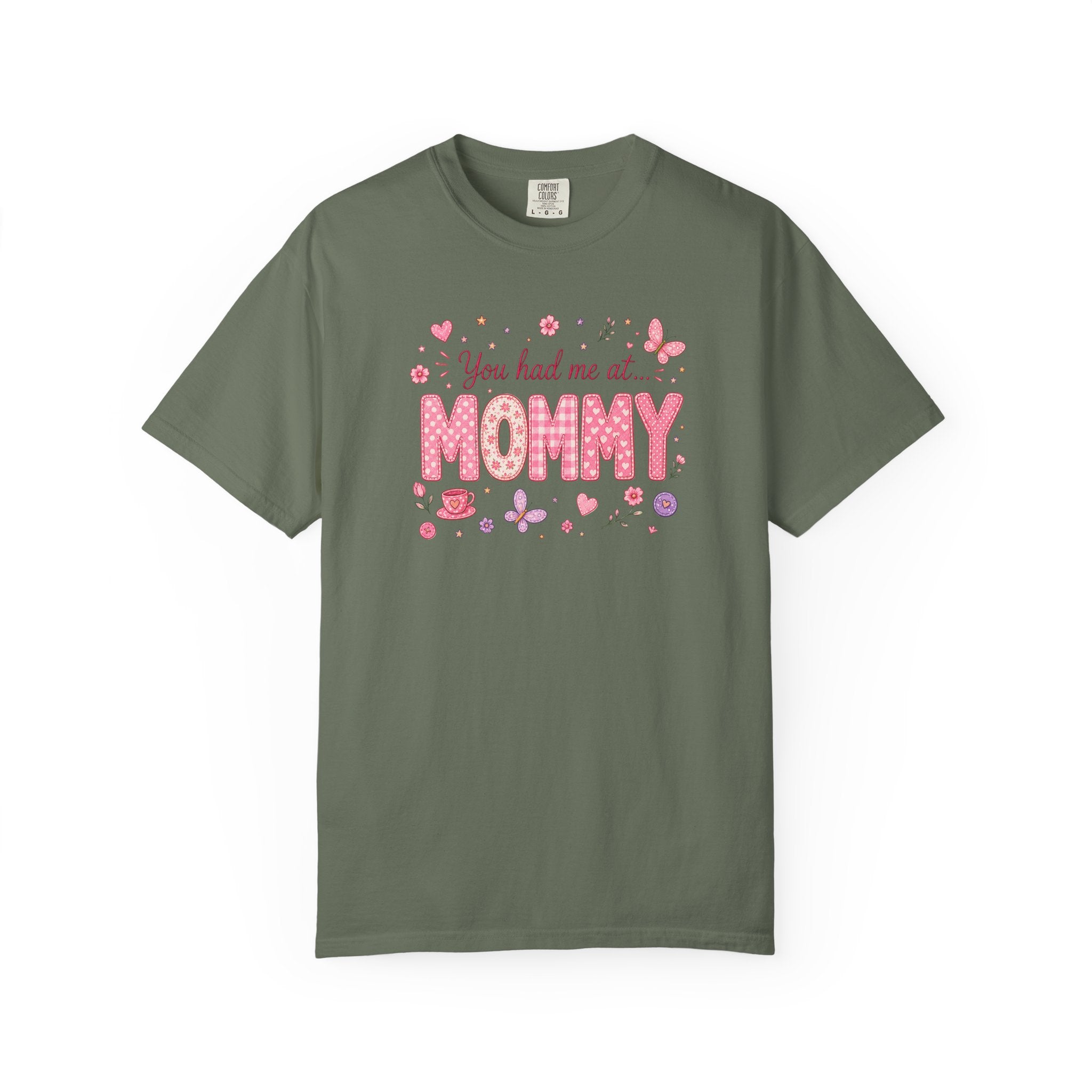 You Had Me at Mommy T-Shirt — Cute Pink Mommy Graphic Tee for New Moms & Mother's Day