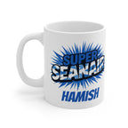 Super SEANAIR Scottish Flag Mug - Add Name - Personalise