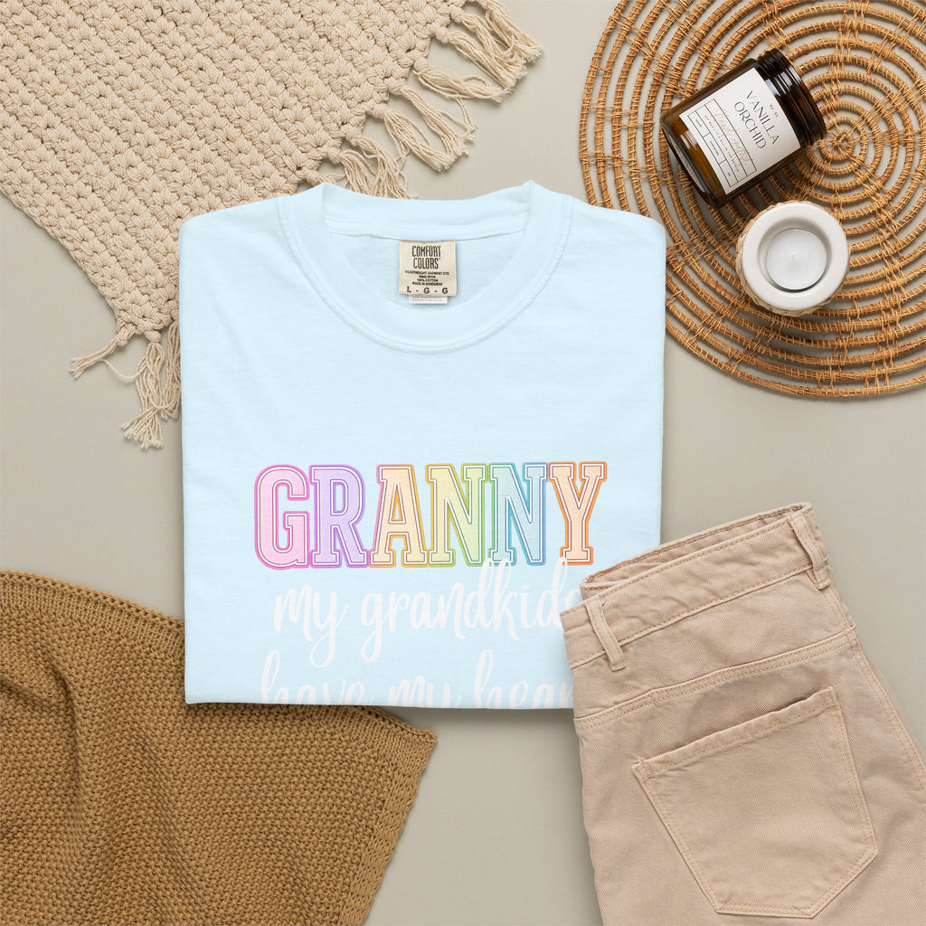GRANNY My Grandkids Have My Heart Tee