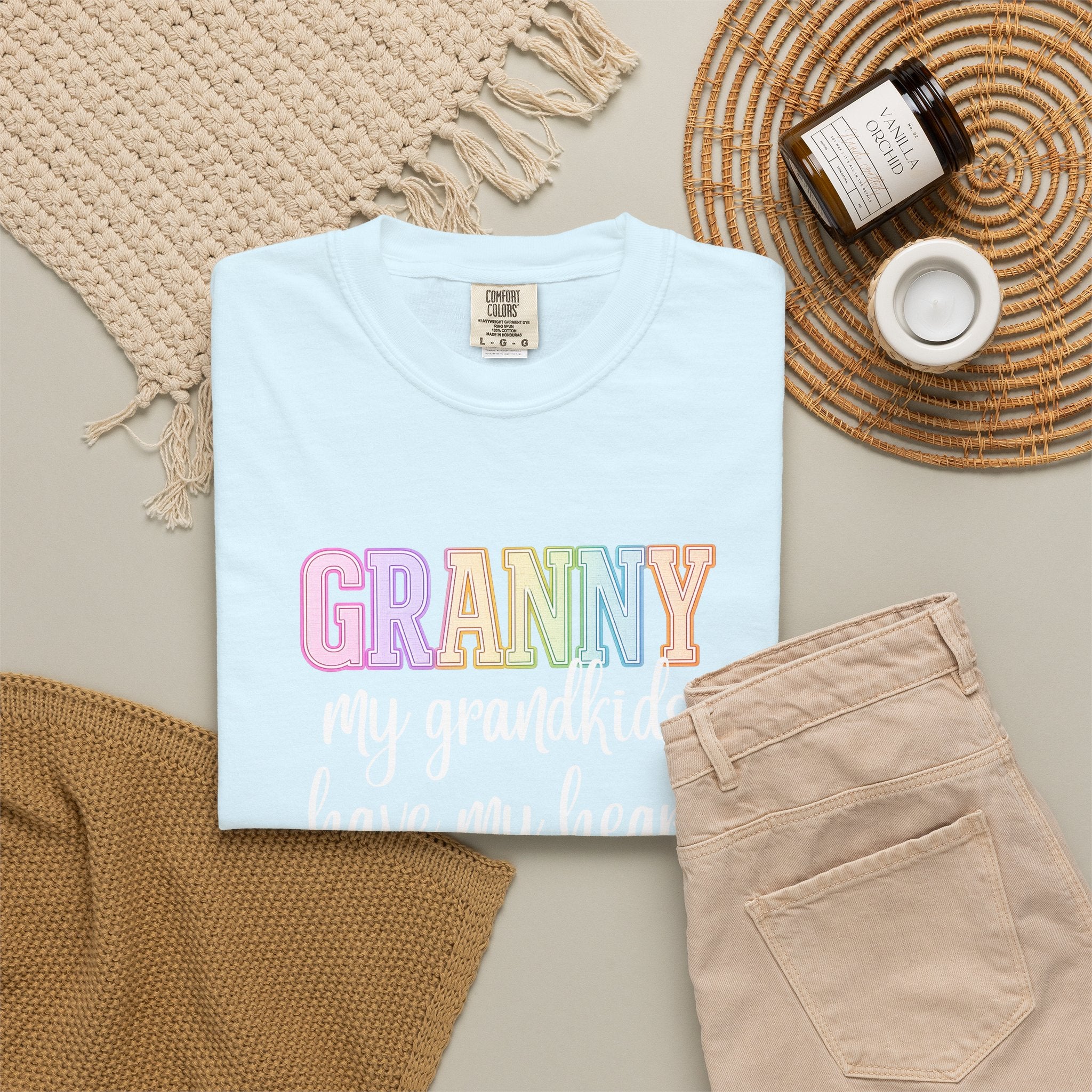 GRANNY My Grandkids Have My Heart Tee
