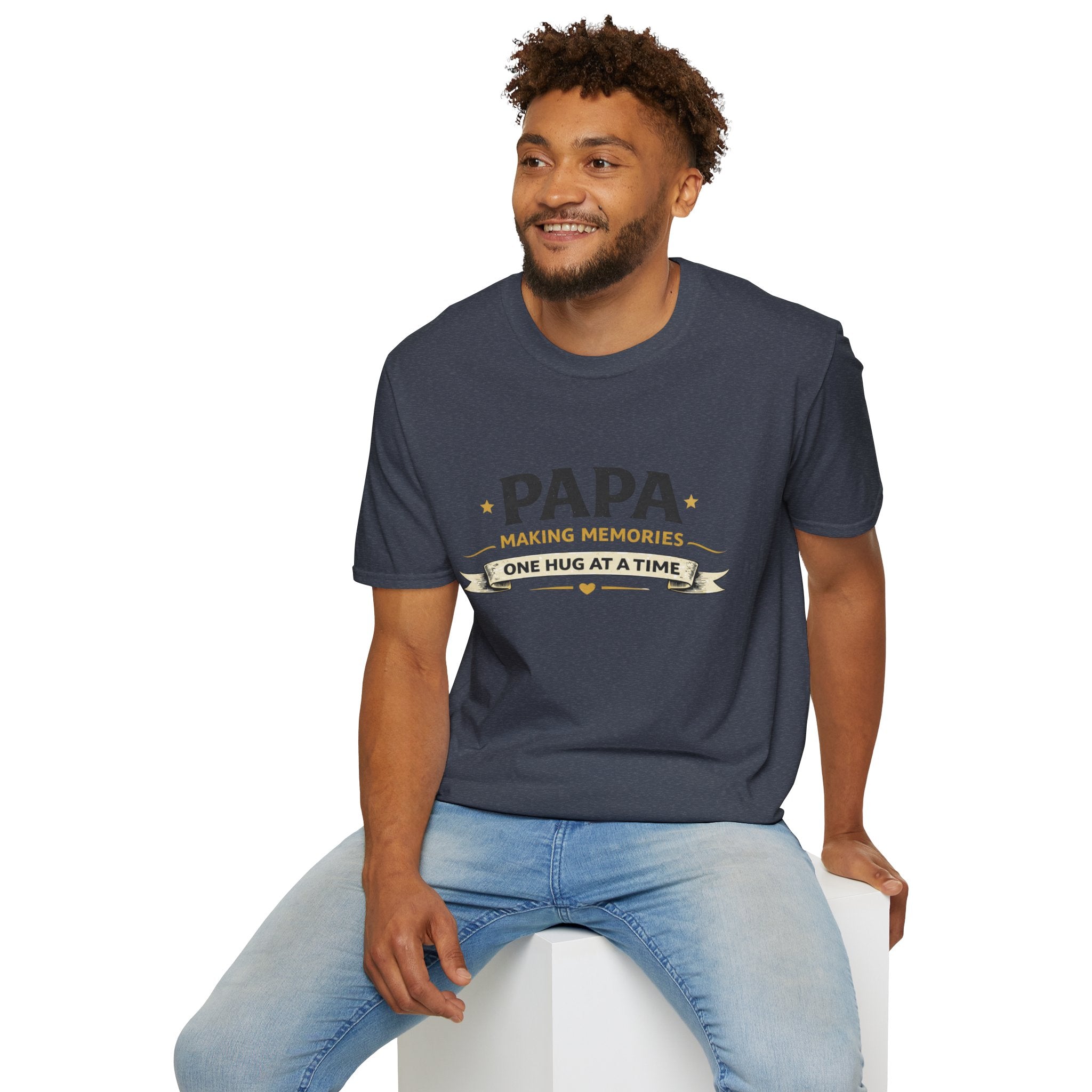 Papa "Making Memories One Hug at a Time" T-Shirt