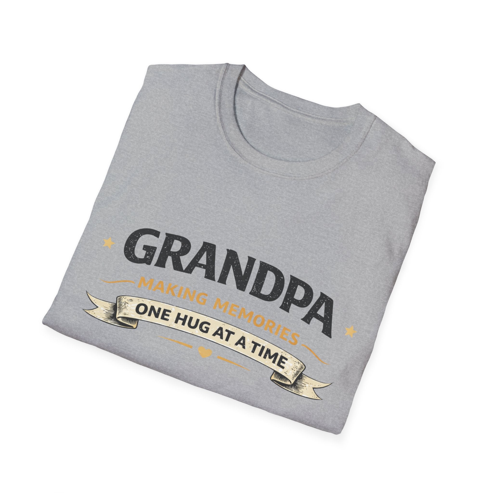 Grandpa Making Memories One Hug At A Time T-Shirt — Father's Day Gift