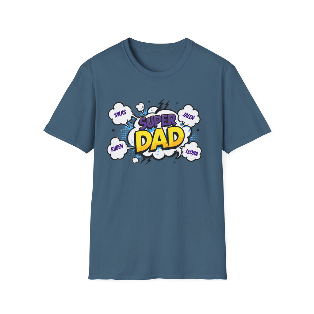 Super Dad Comic Graphic T-Shirt — Father’s Day Gift Tee
