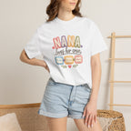 T-Shirt — “Nana Loves Her Crew” Colorful Grandma Family tee