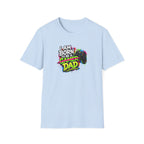 "I Am Born To Be A Gamer Dad" Neon T‑Shirt