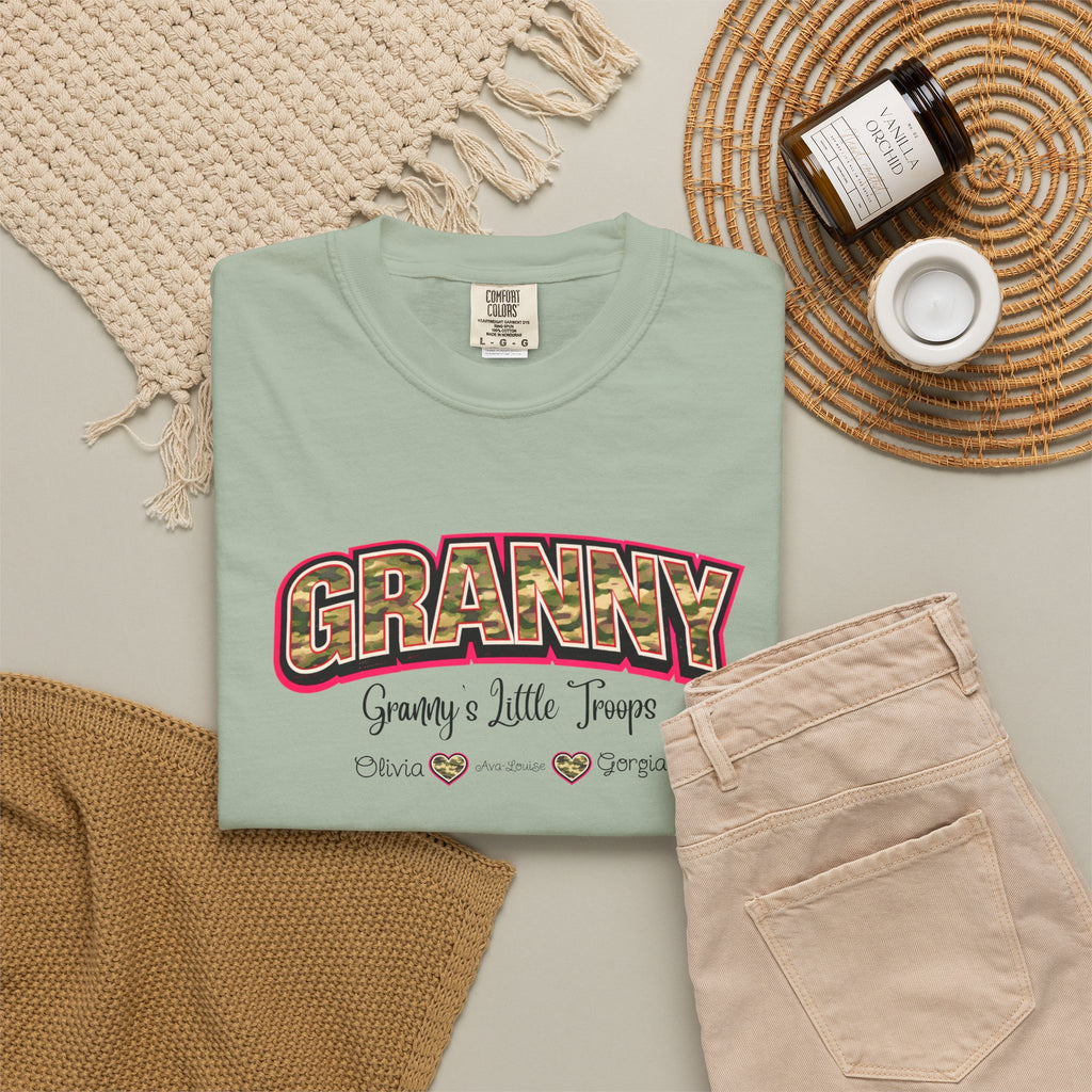 Granny Graphic T-Shirt — 'Granny & Little Trump' Retro Family Tee