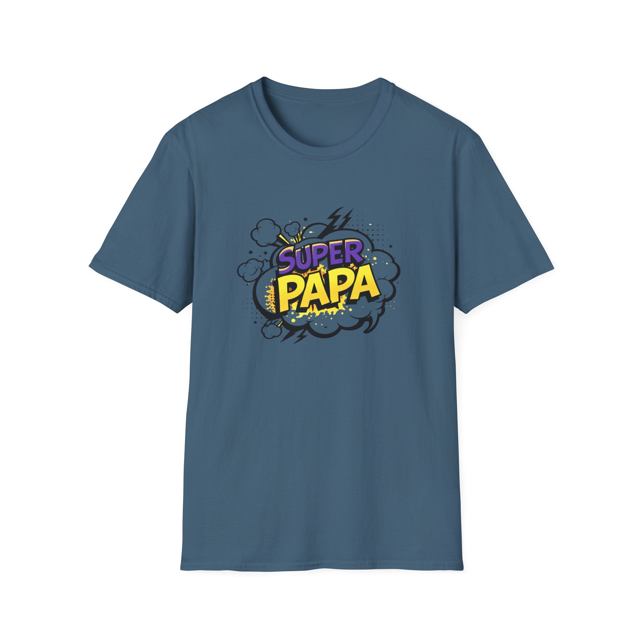 Super Papa T-Shirt — Comic Book Style Father’s Day Tee
