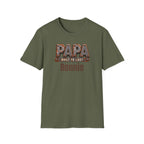 Papa "Built to Last" T-Shirt — Personalise