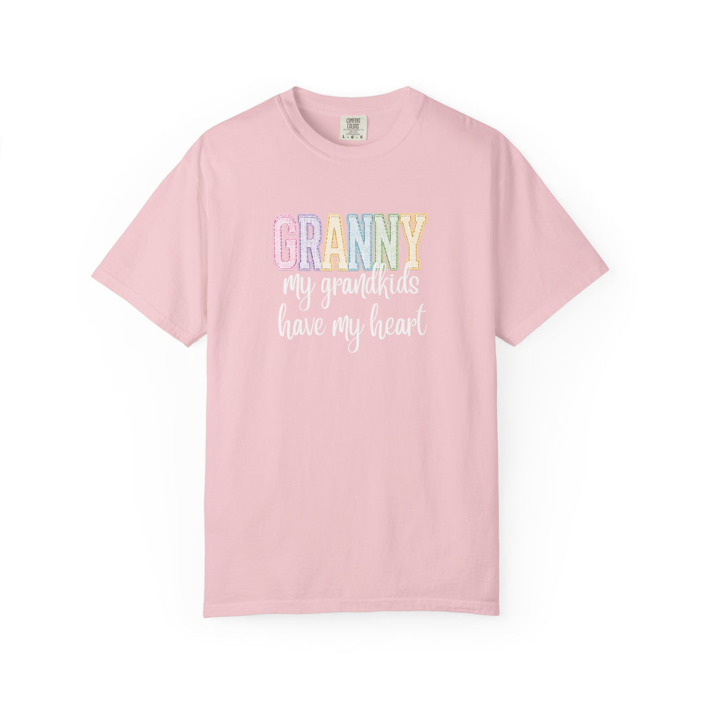 Granny My Grandkids Have My Heart T-Shirt — Grandma Gift, Mother's Day Tee