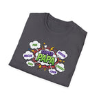 Super Papa Comic T-Shirt — Funny Father’s Day Gift