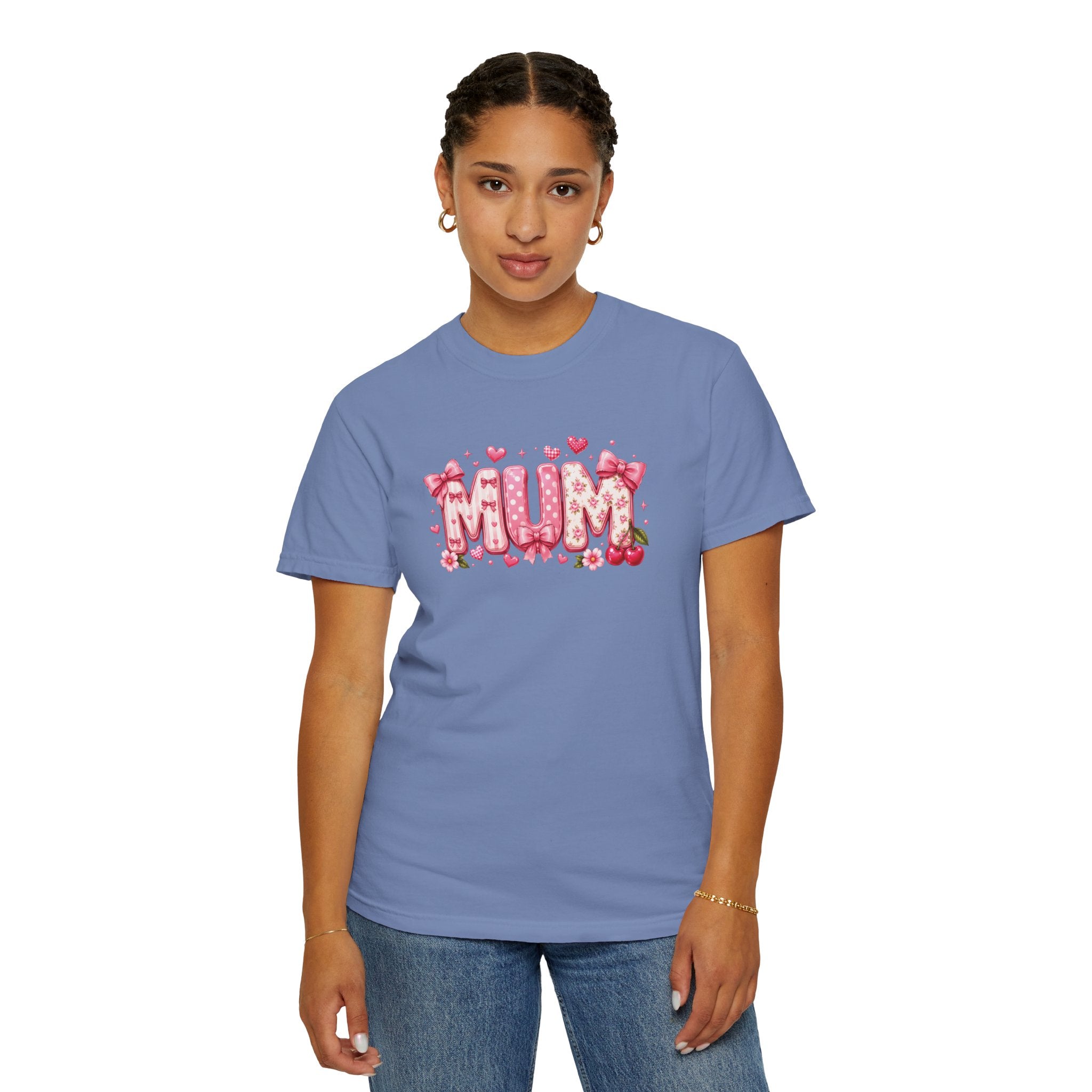 MUM Floral Heart T-Shirt