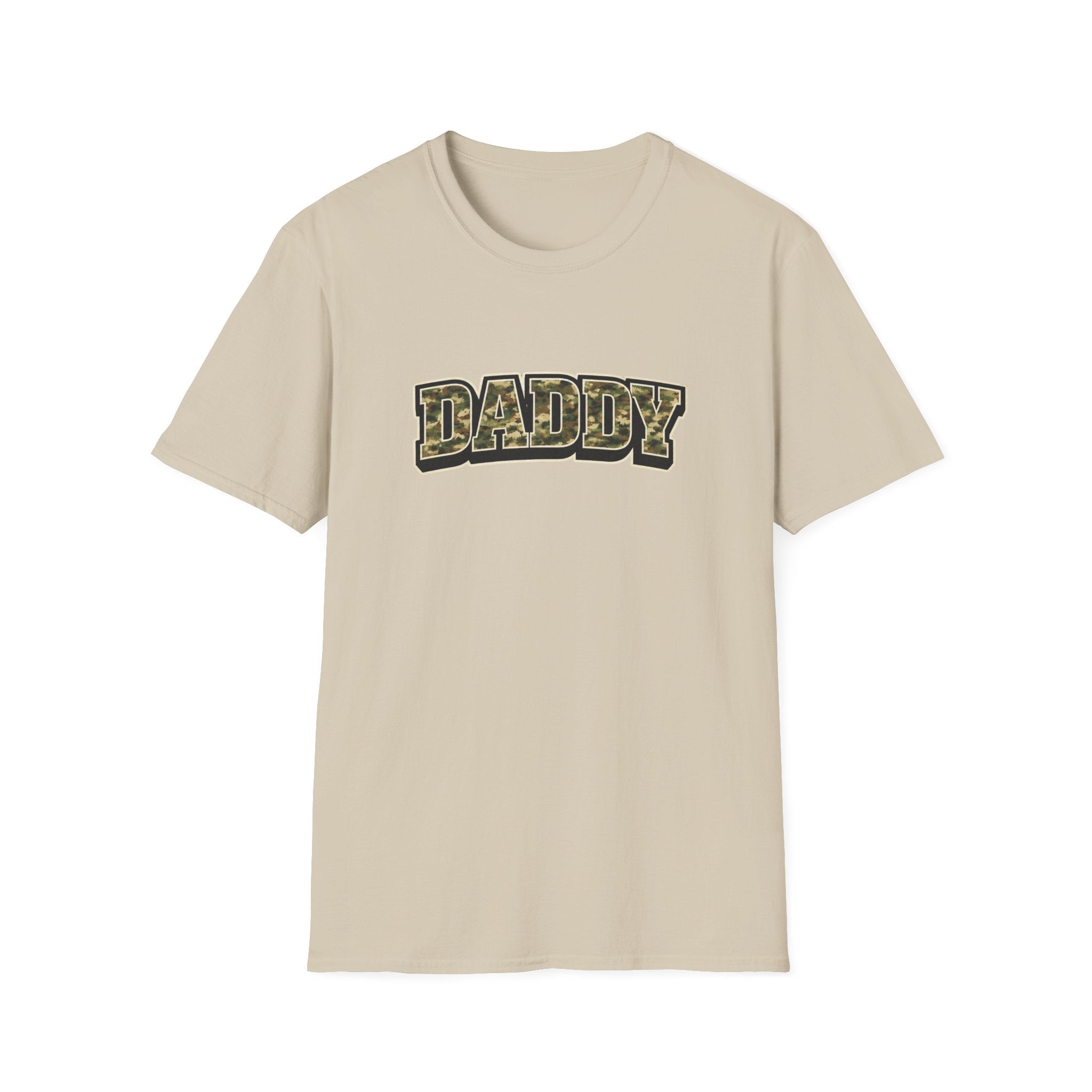 Daddy Camo T-Shirt — Military Camouflage Dad Tee for Father’s Day