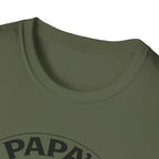 T-Shirt — "Papa's Little Football Buddies" Personalized Soccer Dad Tee