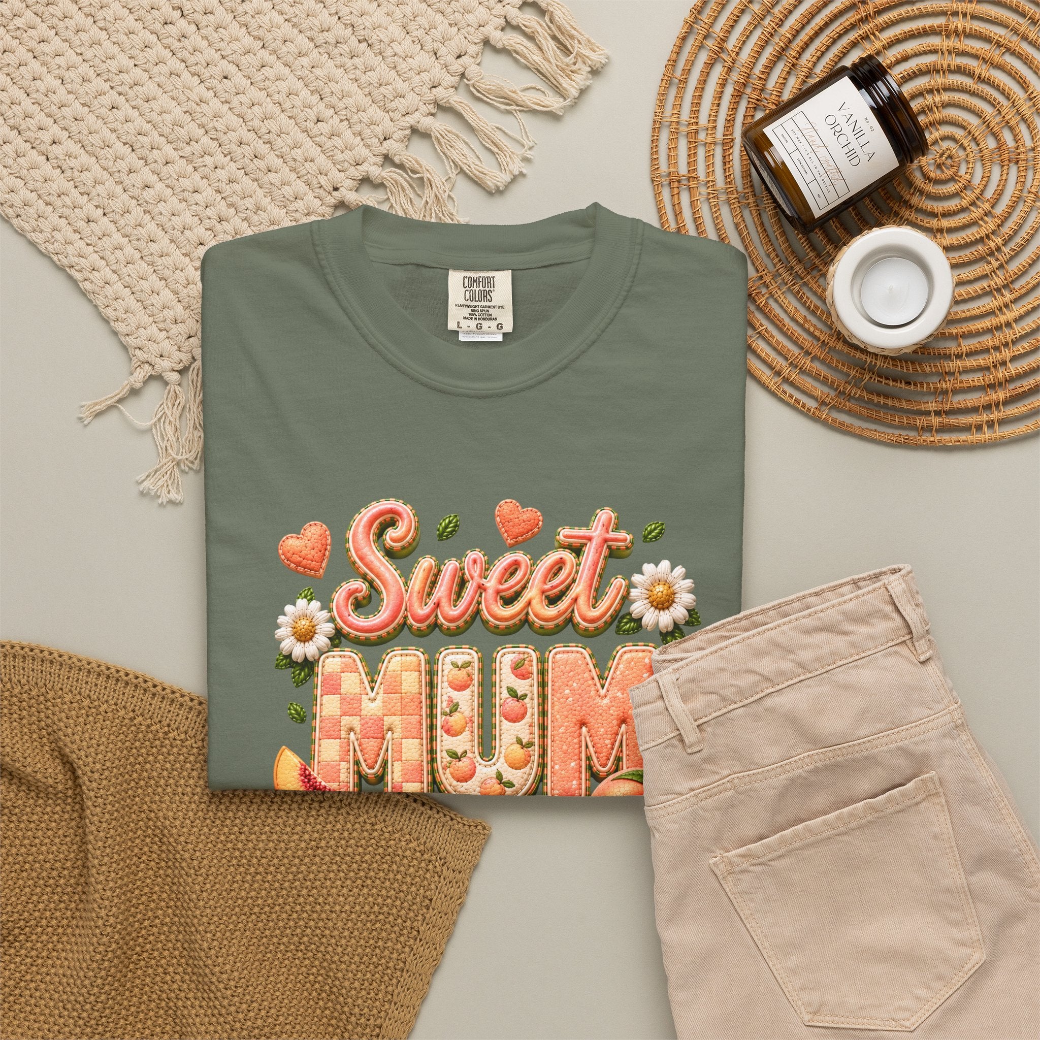 Sweet MUM Peach Tee
