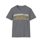 Grandpa Life T-Shirt — "Spoil Them & Send Them Home" Funny Grandpa Tee