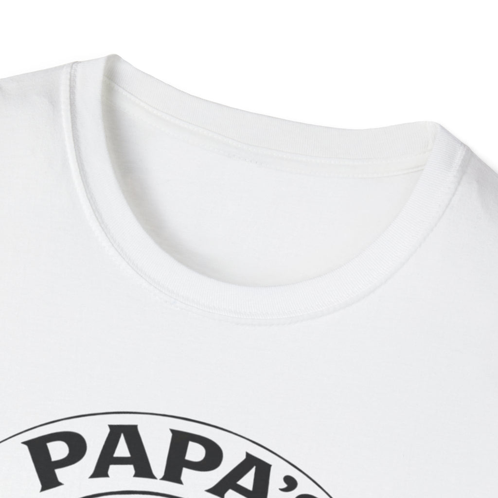 Papa’s Little Football Buddy T-Shirt — Personalized Soccer Dad Tee