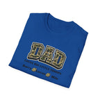 Dad Loves His Little Troops Camo T-Shirt — Personalized Kids' Names