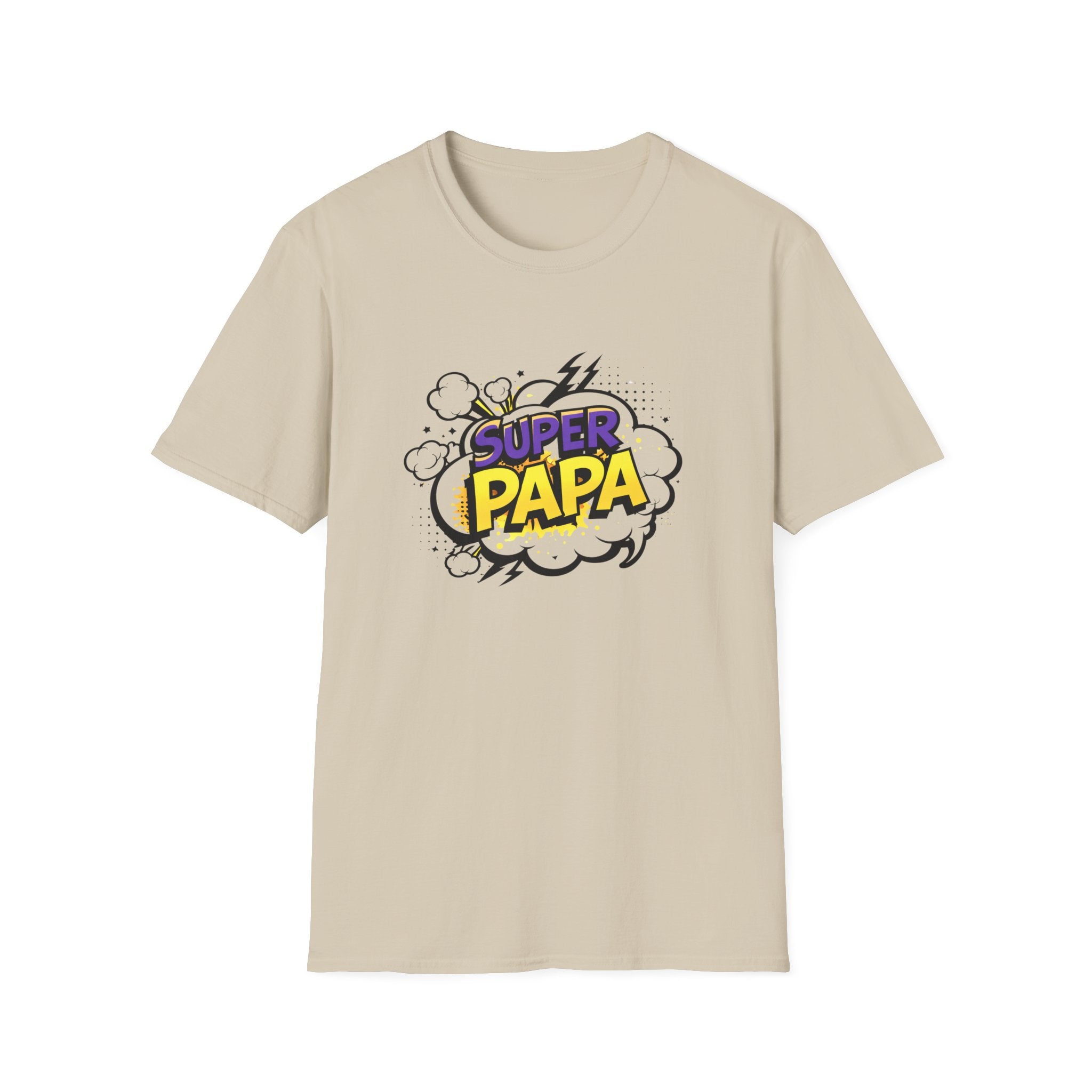Super Papa T-Shirt — Comic Book Style Father’s Day Tee