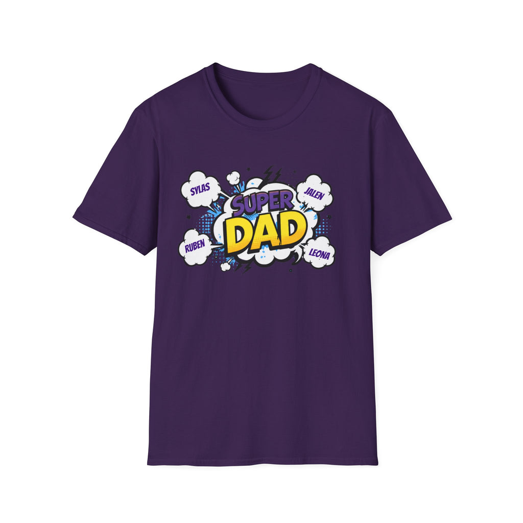 Super Dad Comic Graphic T-Shirt — Father’s Day Gift Tee
