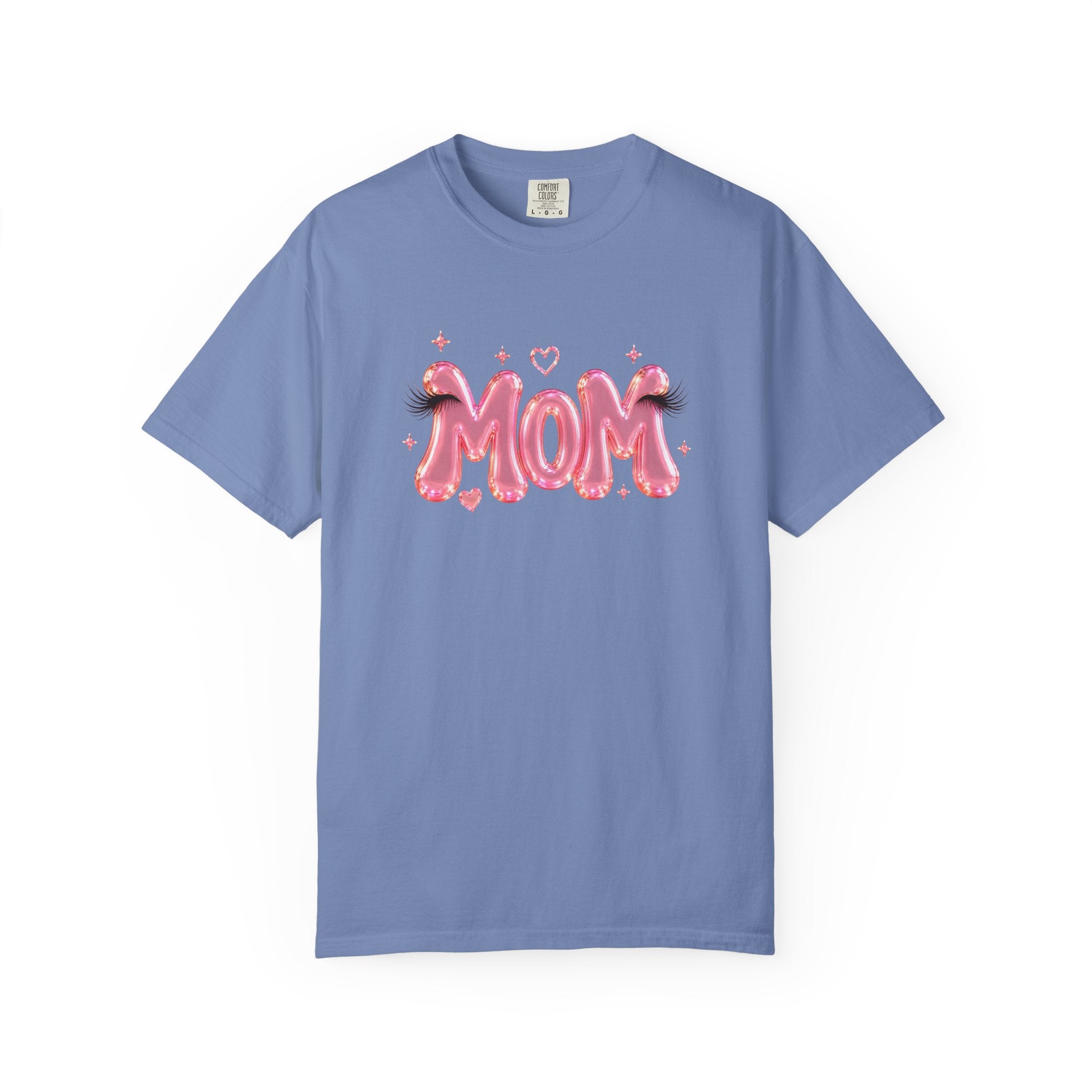 MOM Pink Balloon Eyelashes T-Shirt