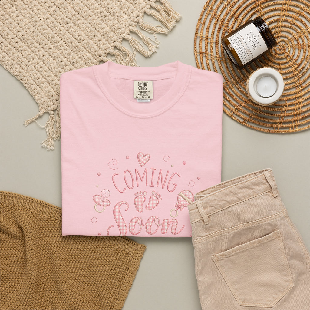 Coming Soon Baby Announcement T-Shirt