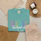 Grandma 'the heart of our family' T-Shirt