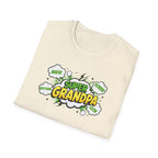 Super Grandpa T-Shirt – Comic Book Style Grandfather Gift