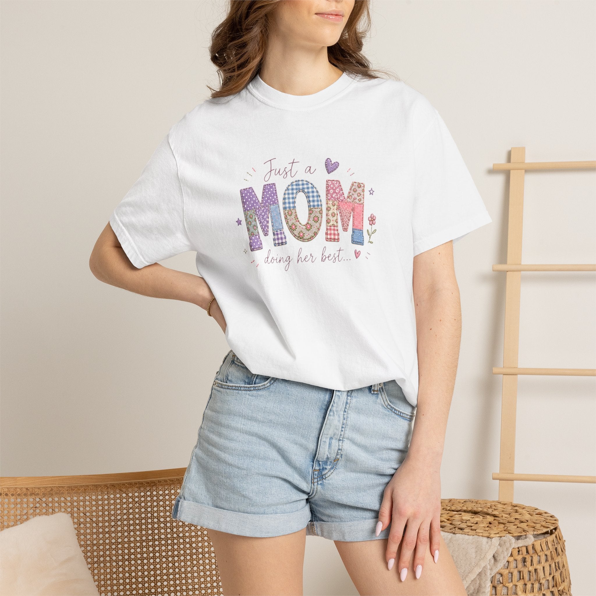 Just A “Mom” Doing Her Best T-Shirt