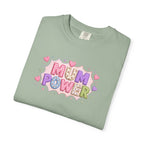 Mum Power T-Shirt — Cute Pink Heart Mothers Day Tee