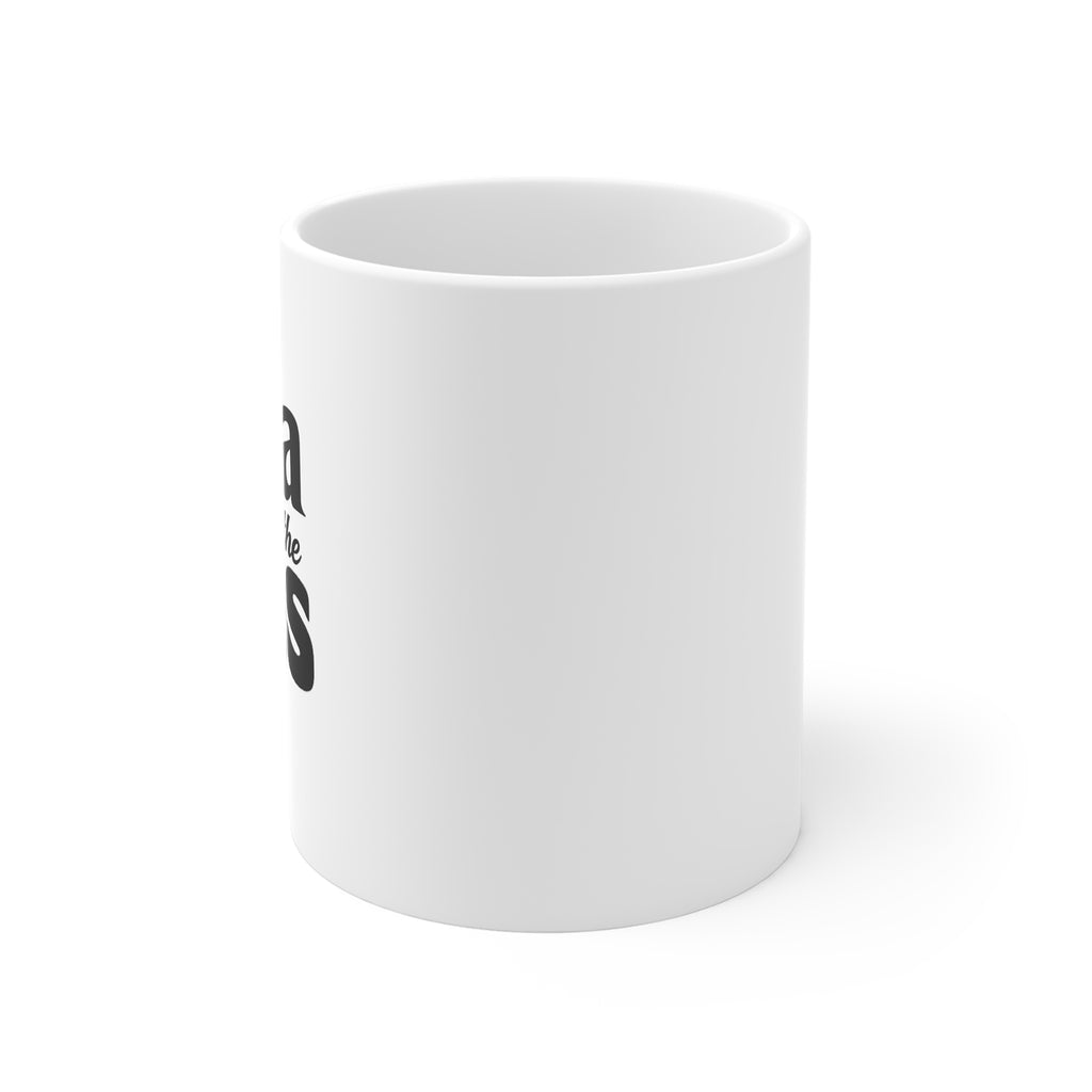 Papa Is The Boss Mug – Funny Father’s Day 11oz Coffee Cup